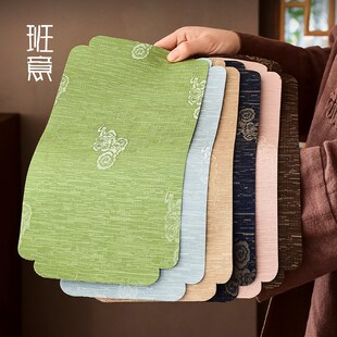 祥云织锦干泡茶席茶桌布垫子高端桌旗新中式禅意茶壶盘垫小号防水