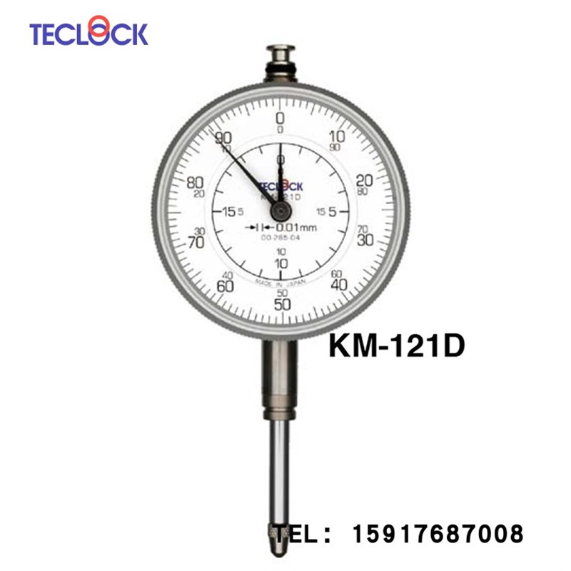 日本得乐,TECLOCK,KM-121,KM-121PW,KM-121D,百分表,指示表
