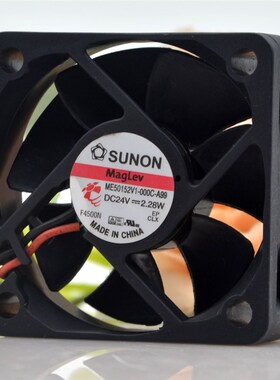 SUNON建准 ME50152V1-000C-A99 5015 24V 2.28W5CM变频器散热风扇