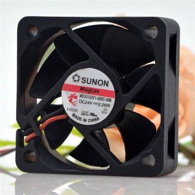 SUNON建准 ME50152V1-000C-A99 5015 24V 2.28W5CM变频器散热风扇