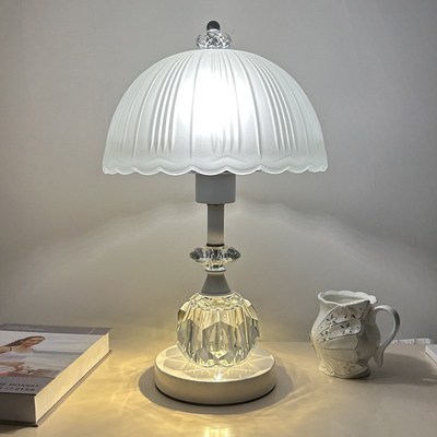 高级感轻奢卧室台灯 可充电遥控调光温馨现代简约2025新款床头灯