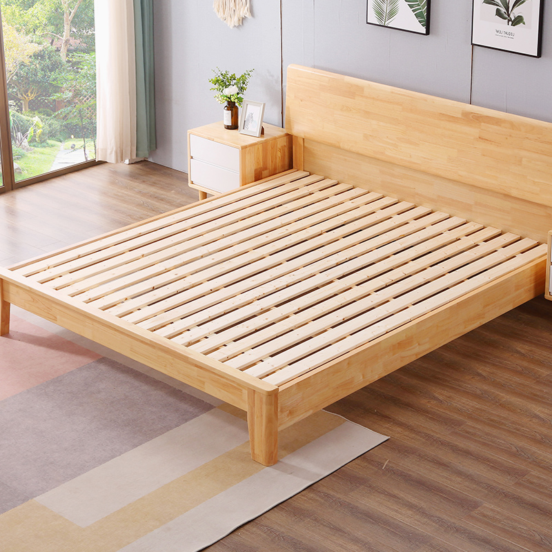 松木硬床板垫片1.8m实木板床架折叠护腰硬床垫木条整块杉木排骨架