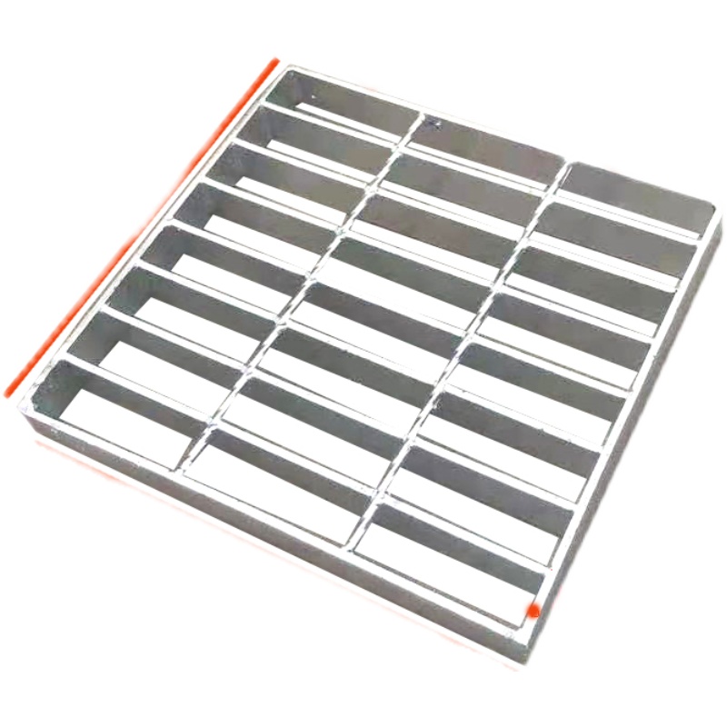 定制热镀锌钢格板平台钢格栅楼梯踏步板齿形防滑铁格栅树池钢格栅