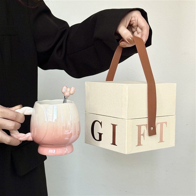送女生闺蜜生日礼物高级感杯子伴手礼品高颜值订婚结婚礼物送伴娘