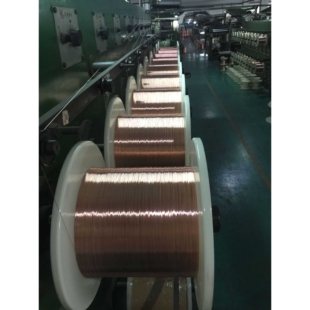 厂家直销铜包铝裸线 CCA：0.50-0.59mm  漆包线、保险丝内导材料