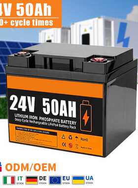 24V 50Ah Lifepo4 Battery Pack 25.6V 100ah 200ah 280ah 300ah