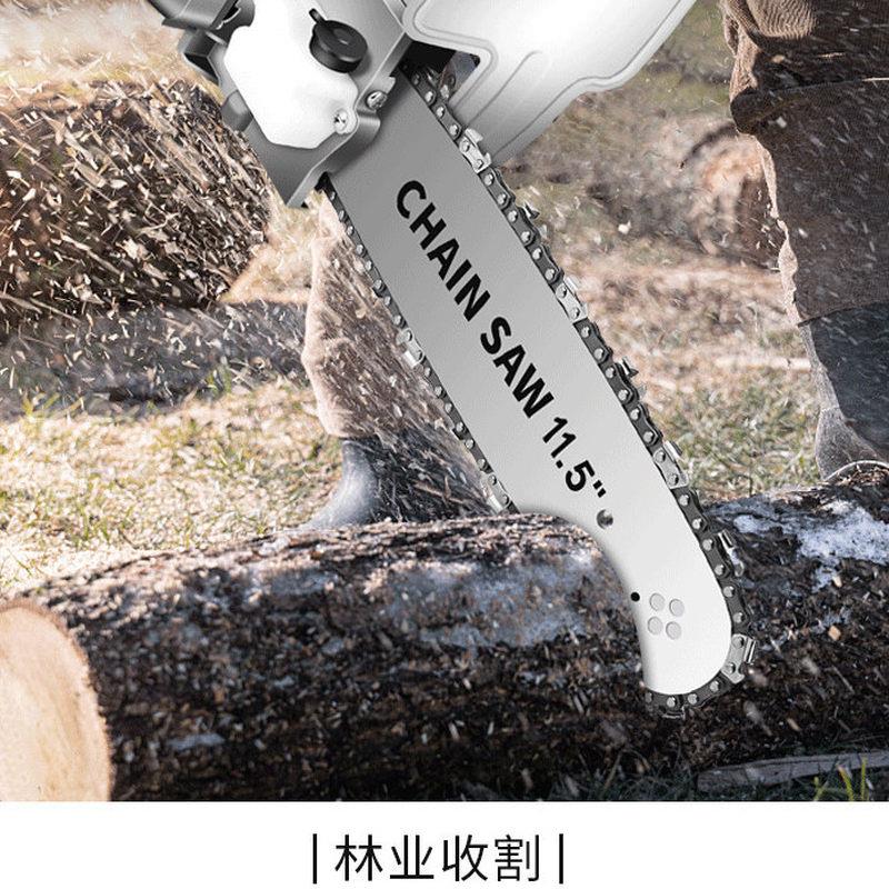 角磨机改装电炼锯手持式电锯伐木家用锯柴小型多功能手持切割炼条