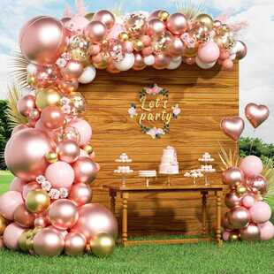 Rose 154pcs Balloon Arch Kit Christmas Garland Halloween