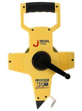 捷科MPL13-30耐磨卷尺30米钢卷尺防摔公制装修工程测量尺30m