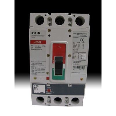 Cutler-Hammer塑壳断路器空气开关J250E 250A 600V 3 P