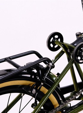 佰客6速青春版折叠车bikes 车厂国产小布平替超轻便携复古自行车