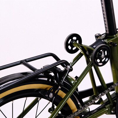 佰客6速青春版折叠车bikes 车厂国产小布平替超轻便携复古自行车