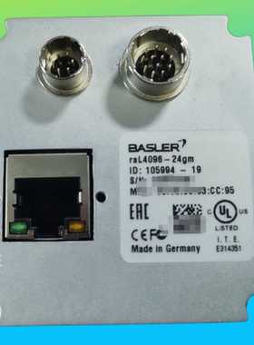 Basler 线扫相机1K2K4K8K12K ral4096-24gm/ral2048-8gm工业相机