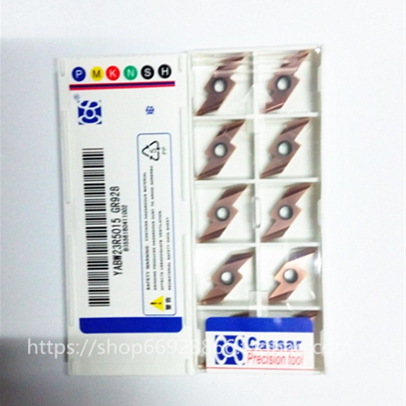 正品Cassar卡赛数控刀片YABW23R5005 GR928可代京瓷PR9330不锈钢