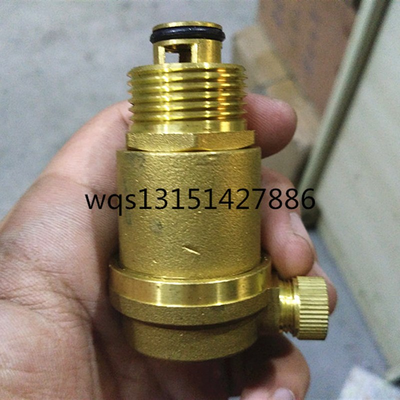 铜自动排气阀暖气排气阀 管道水管放气阀4分6分1寸DN15DN20DN25