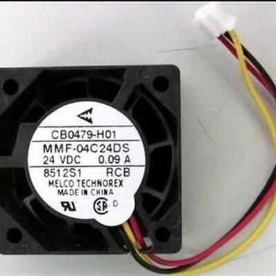 全新风扇MR-J3驱动器风扇CB0479-H01 MMF-04C24DS-RCB 24V 0.09A