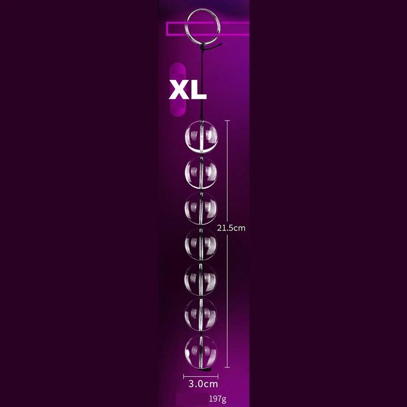 尺寸玻璃肛门珠z阴道球肛门塞屁股性