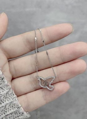 白敬亭周边粉丝创做手链女白鸽定制银色饰品女Q生简约学生生日礼