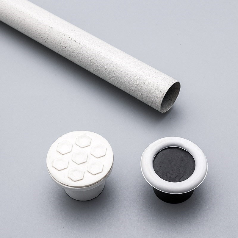 【免打孔伸缩杆】罗马杆窗帘杆卧室免钉安装Q晾衣杆卫生间收缩杆