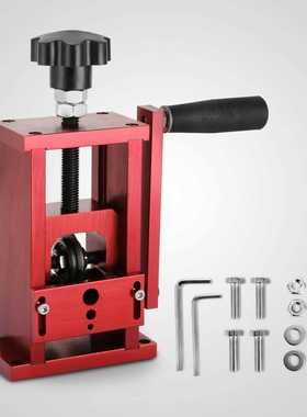 HXSD-025迷你小型剥线机单刀铜线剥皮机红色铝合金手动剥线机