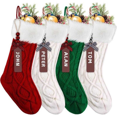 Christmas Halloween 4PACK Christmas Stockings 18Inches Large