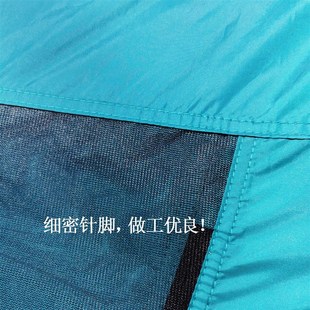 6人用全自动户外沙滩帐篷野外便携海边V快开度假遮阳蓬 超大4