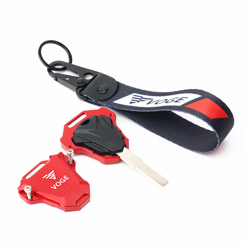 适用无极DS525 525DSX Q250改装铝合金钥匙壳钥匙绳带装饰配件