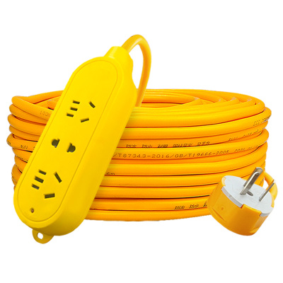 带插头电线软线二芯国标防冻电缆线1.5 2.5 4平方家用护套电源线