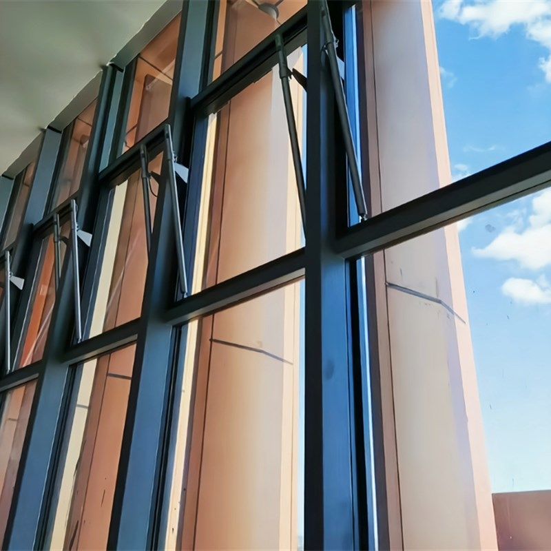 消防智能电动螺杆式开窗器推杆式自动通风排烟开窗机双螺杆天窗机