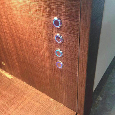 12v无极调光触摸感应开关银色衣柜橱柜led灯控制器超小超薄