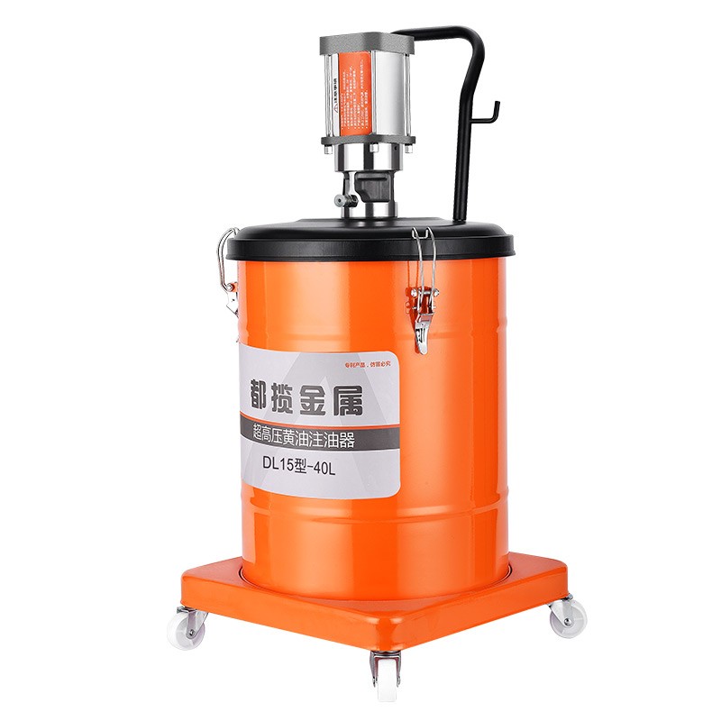 大泵头气动黄油枪超高压润滑注油器小型黄油泵全自动气动打黄油机