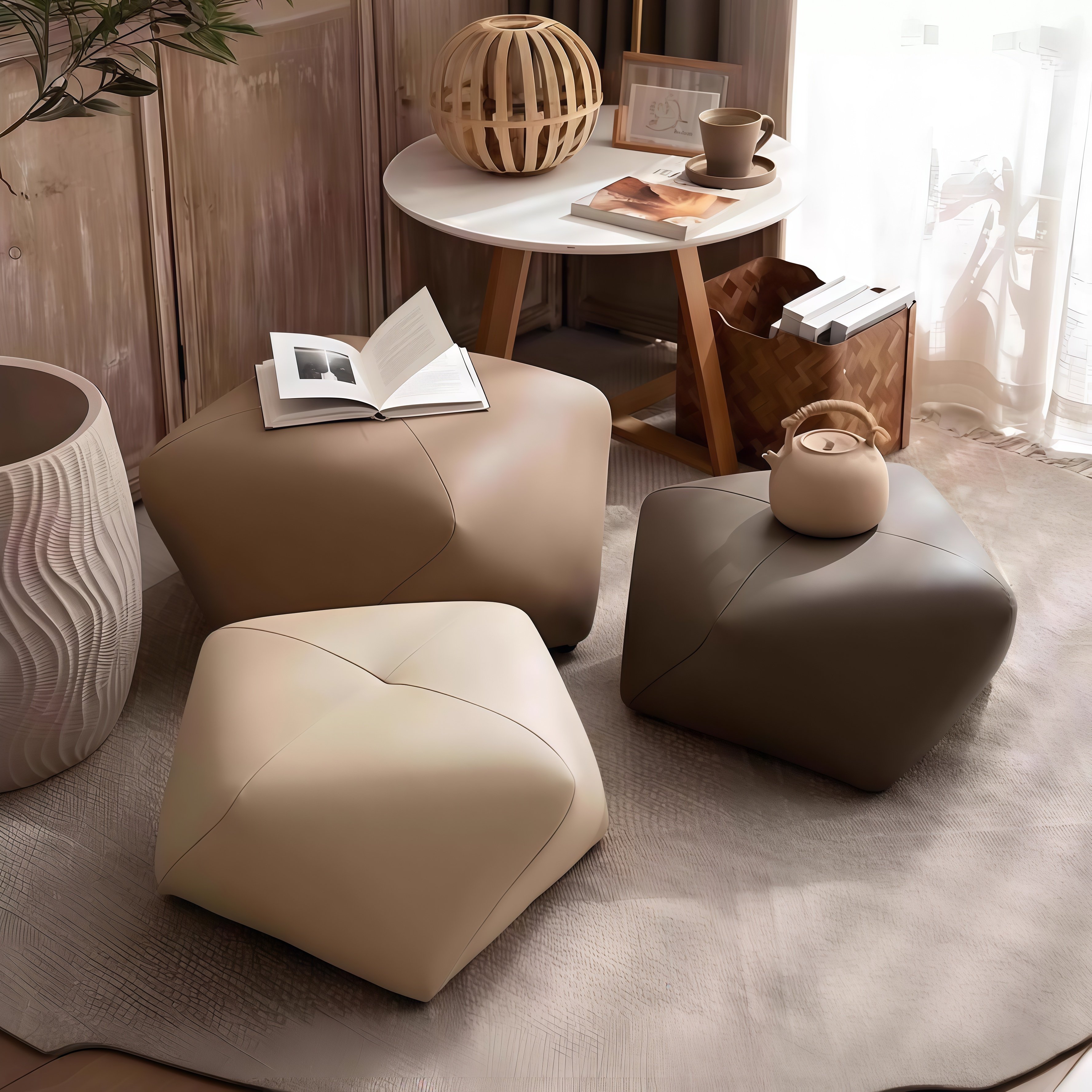 实木小凳子矮凳八角换鞋凳入户门家用客厅沙发凳卧室衣帽间小板凳,住宅家具,矮凳,淘宝优惠券,粉丝福利购,淘宝优惠卷