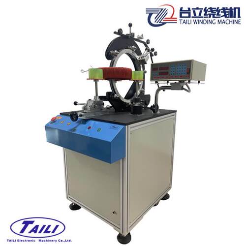 台立粗线大型环形线圈专用 TL-700D齿轮式环形绕线机