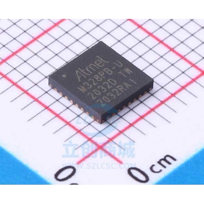 ATMEGA328PB-MU 封装QFN-32 32位微控制器单片机嵌入式芯片芯片IC
