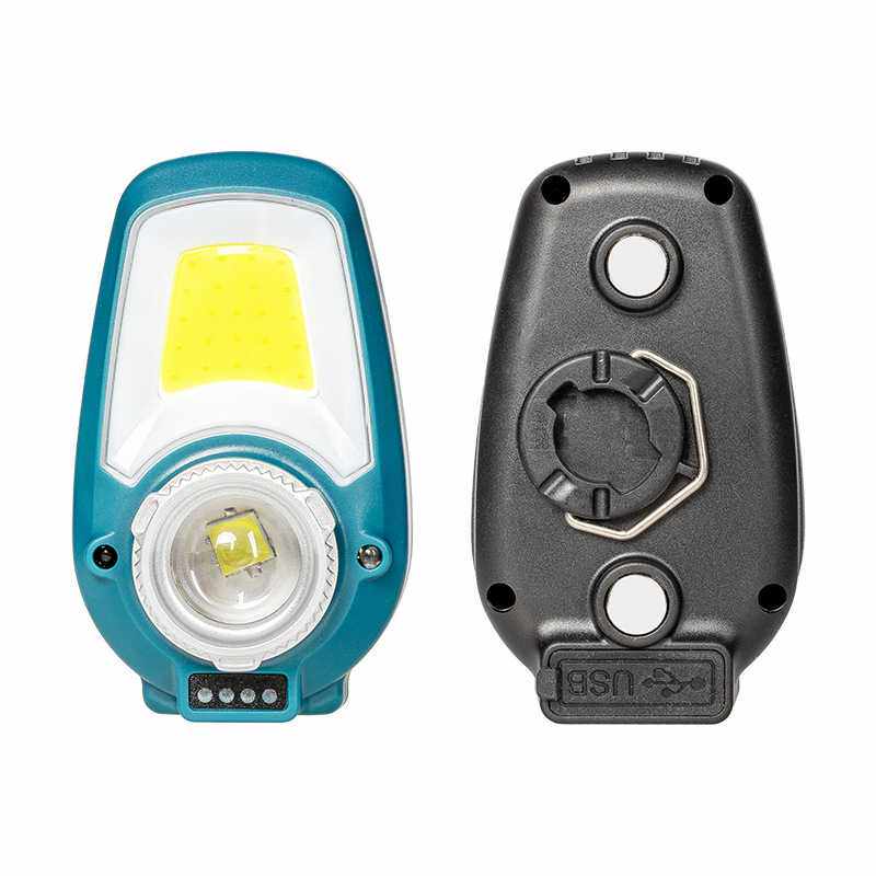 新品可变焦多功能头戴灯户外骑行聚泛光磁吸式营地感应应急灯W672