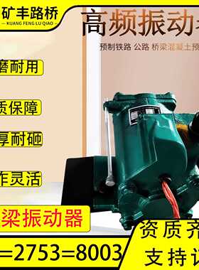 振动电机ZF75-150震动器附着式高频振动器桥梁混凝土振捣器1.5KW