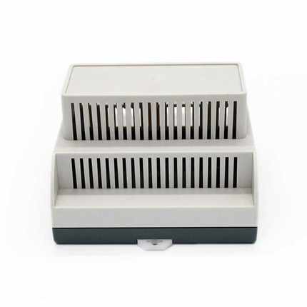 工控机壳体AK80009 ABS阻燃接线盒108*112*75MM仪表仪器塑料外壳