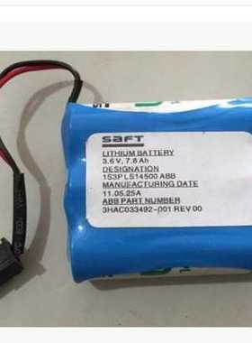 1S3P  14500 3.6V 7.8Ah 3HAC033492-001锂 电池