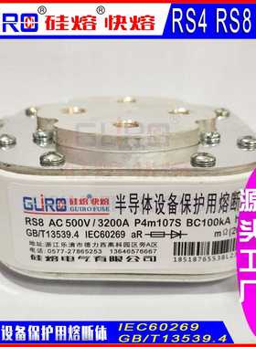 快速熔断器RS8 500V2300A/2500A/2800A/3000A/3200A/3600AP2m107N