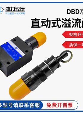 直动式 插装式溢流阀 DBDS6K/10K/20K/DBDH6P/6G/10P/20P/10G/20G