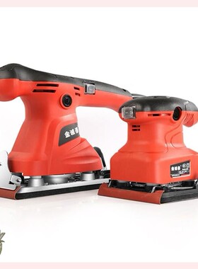 手拿平面涂料腻子粉墙面砂纸电动纱布强面磨机神器轻型小砂光机