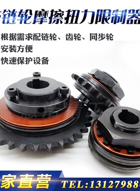 TL350扭力限制器500扭矩离合器配带链轮250摩擦式过载保护器200-2