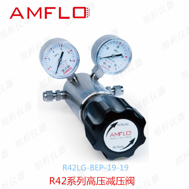 敦阳R42高压减压器最大输入10000psi输出6000psi不锈钢气体减压阀