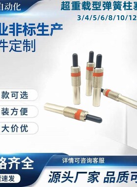 超重载型弹簧柱塞 PJX3/4/5/6/8/10/12/16-1.5/2/3/4/5/10/15/20