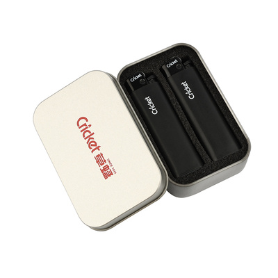 黑磨砂草蜢打火机个性创意