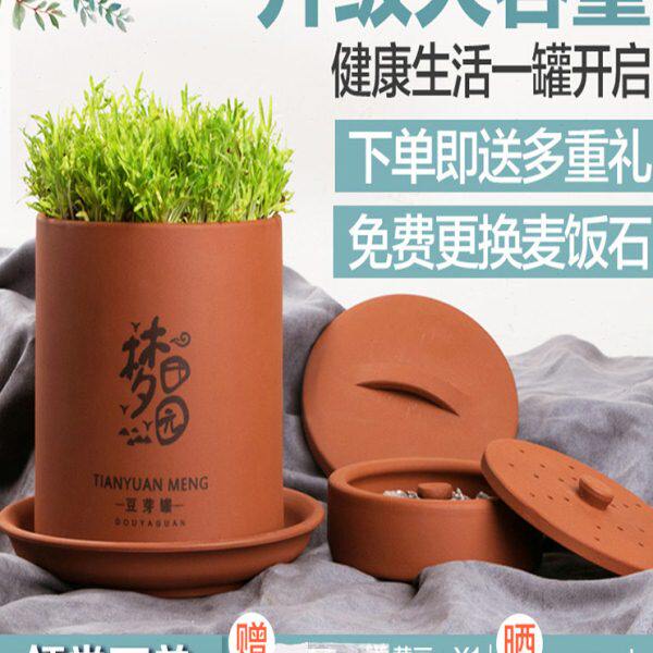 梦田园家用发豆芽机豆芽罐桶发豆芽神器花生芽发芽盆豆芽培育器