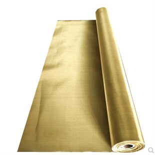 黄铜网100/200目电磁信号屏蔽防辐射铜丝网布油漆过滤编织磷铜网
