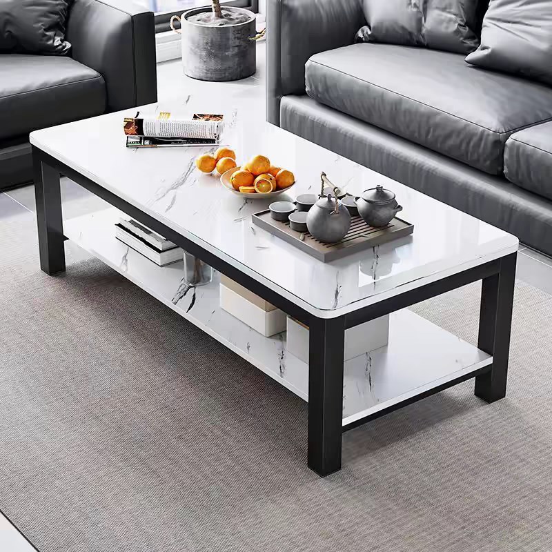 承重茶几支架双层置物底座家用办公桌架加厚客厅脚腿定制简约特价