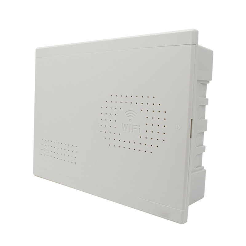 包邮明装家用弱电箱全塑料光纤入户信息箱暗装家用多媒体集线箱