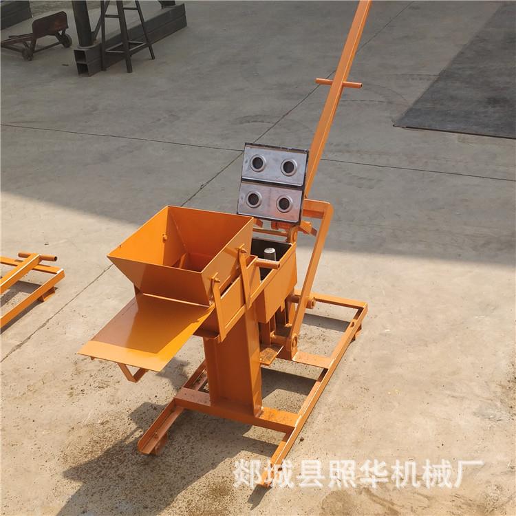 QMR2-40家庭作坊式投资的小型机械纯人力手工粘土砖制砖机